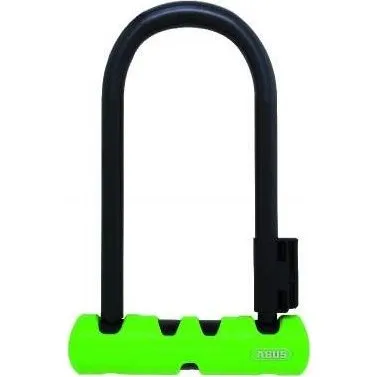 Abus Ultra 410K Bøjlelås, grøn, inkl. SH-beslag