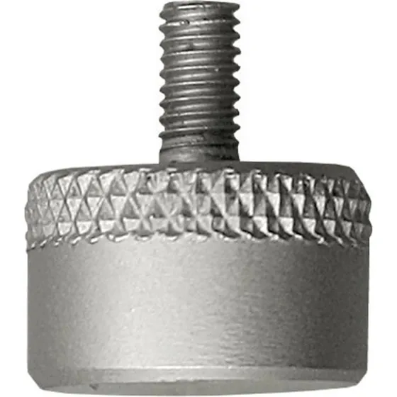 Taster Ø10 mm flad til måleure, Gevind M2,5