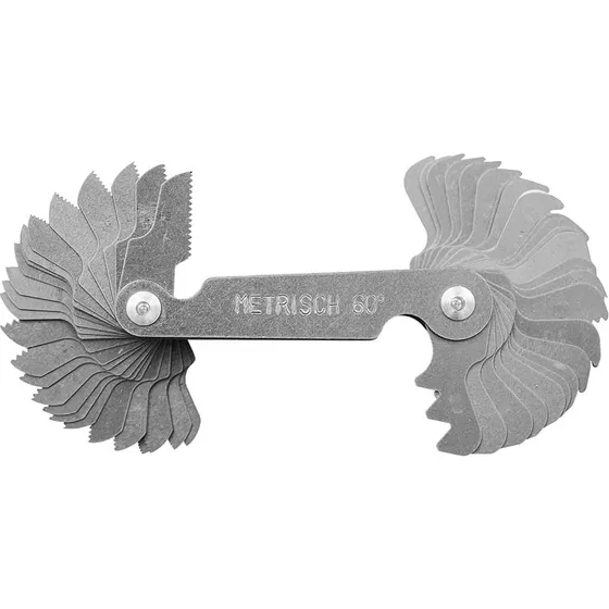 Diesellla Gevindtæller med 58 blade - 4-62 (WW) / 0,25-6,0 (MM) / 8-28 (RG)
