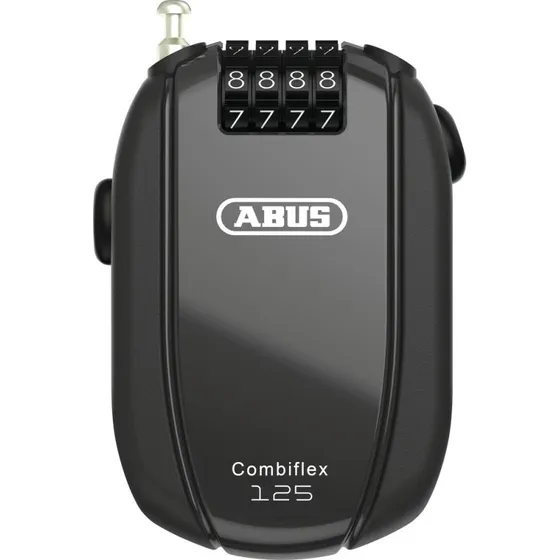 ABUS Combiflex Trip 125 wirelås, 125 cm - sort
