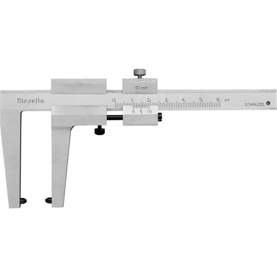Diesella Skydelære til bremseskiver 0-60x0,1 mm (52 mm kæber)