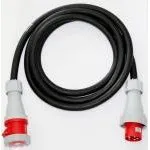 DANCABLES Alukaflex 5G16 63A Kabelsæt 25m Sort IP67