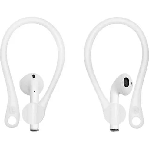 Silikone Ear Hooks til AirPods 1 & 2 – Gennemsigtig
