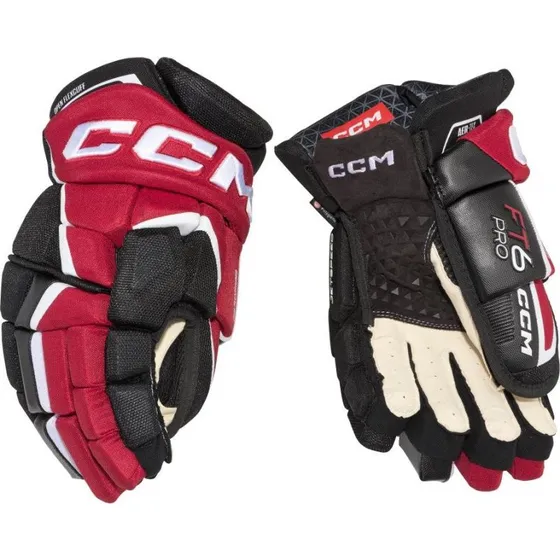 CCM Jetspeed FT6 Pro Jr - Black/Red/White