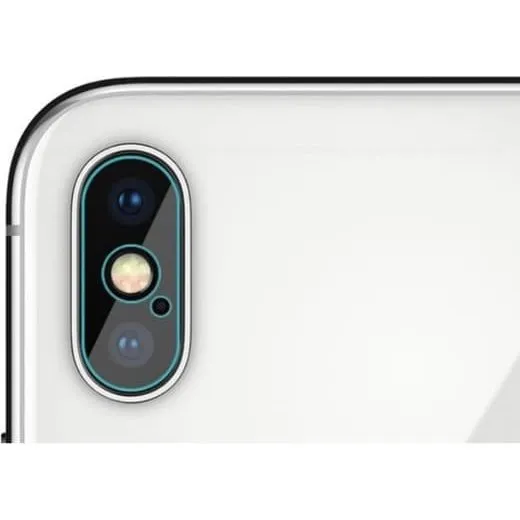 iPhone XS Kamerabeskyttelse - 2-pak Hærdet Glas