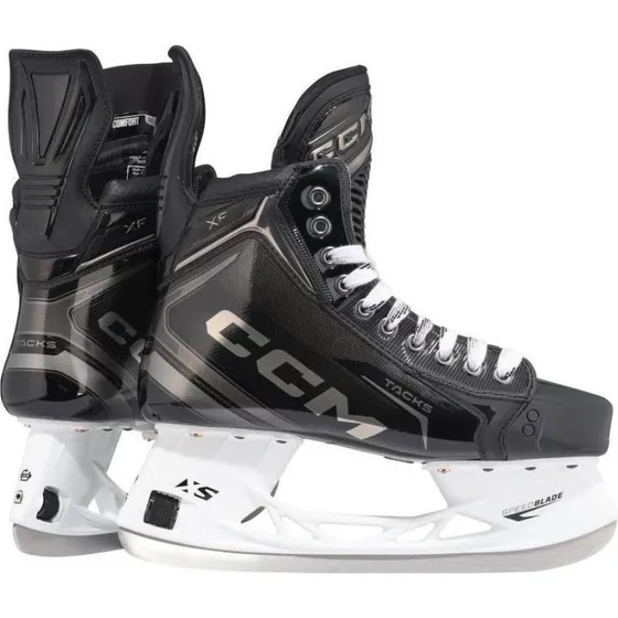 CCM Tacks XF Senior skøjter – One‑Piece POWER, stivhed 190