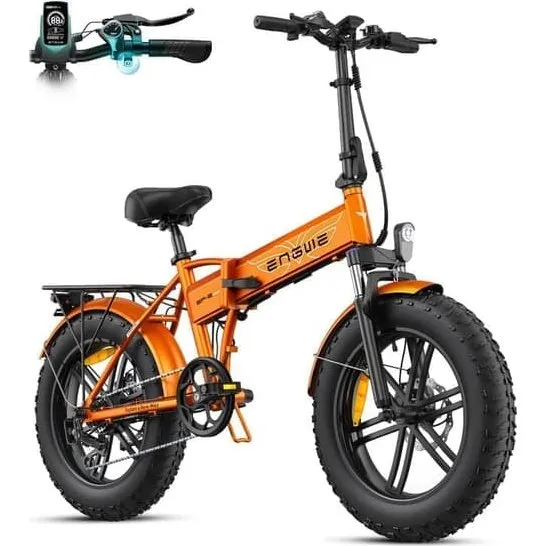 ENGWE EP-2 BOOST - 20" Foldbar Elcykel med 48V 13Ah Batteri
