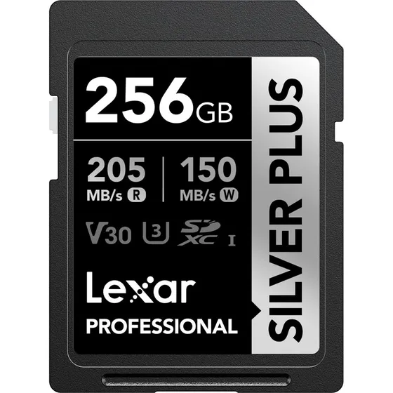 Lexar Professional SILVER PLUS SDXC 256GB 205MB/s