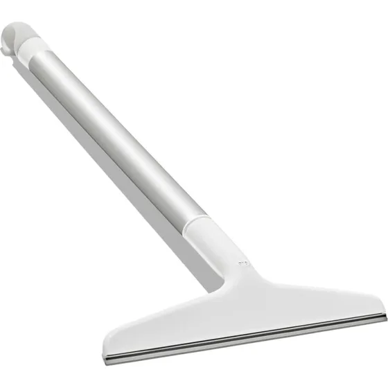 OXO Good Grips Bruseskraber med teleskopstang - Hvid