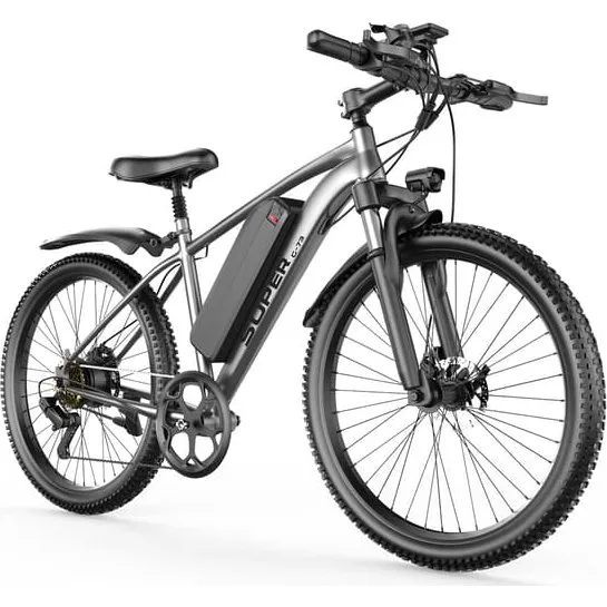 TOOFLY G73 Elcykel 26” 250W 48V 15Ah - Sølv