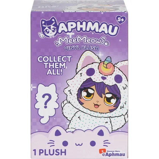 Aphmau Meemeows Mystery Vinyl Plush Nøglering - 15 cm