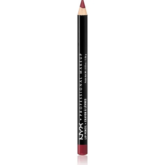 NYX Professional Makeup Slim Precision Lip Pencil 817 Hot Rød 1g