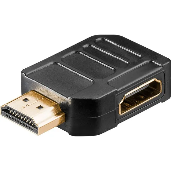 Goobay HDMI vinklet adapter 270° 8K/60Hz (hun→han) – sort