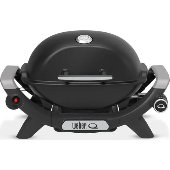 Weber Q 1100N Gasgrill med LPG - Sort/Grå