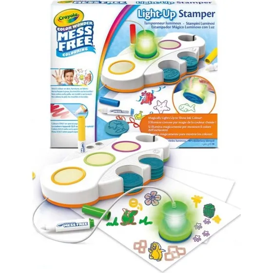 Crayola Color Wonder Magisk Lys Op Stempler