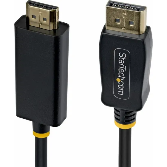 StarTech.com DisplayPort til HDMI Adapterkabel, 2m, 4K60Hz, Sort