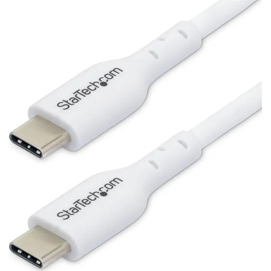 StarTech.com USB-C til USB-C kabel, 2m, 60W, Hvid (2-pak)