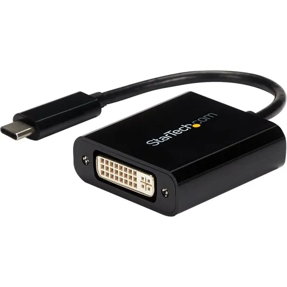 StarTech.com USB C til DVI Adapter - Sort (CDP2DVI)