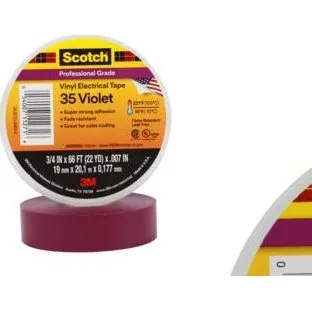 Scotch Tape 35 Vinyltape Lilla 19mm x 20m