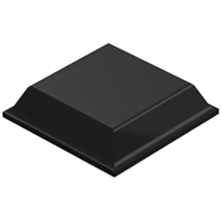3M Bumpon SJ5008 Sort Gummidutter - 3000 stk (12,7 x 3,1 mm)