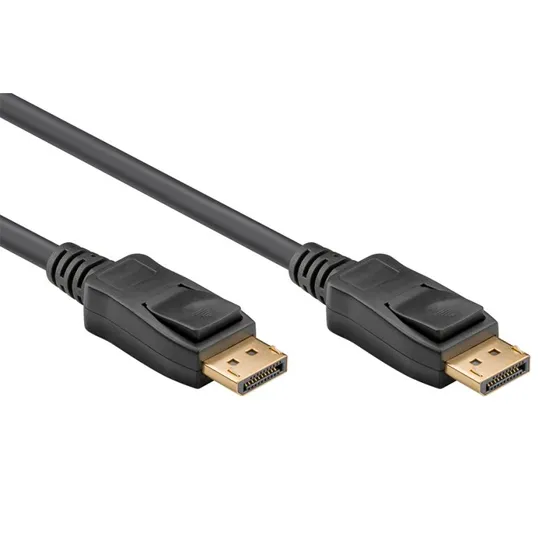Goobay DisplayPort 1.4 kabel 8K@60Hz, 3 m, sort