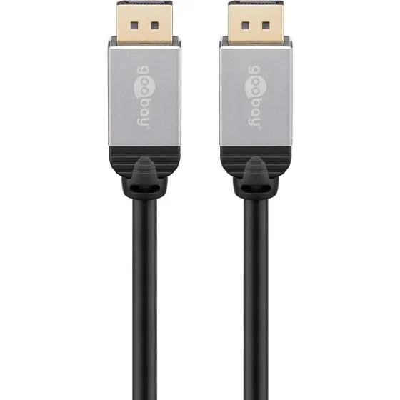 Goobay DisplayPort-kabel 3 m (4K/60Hz) - sort