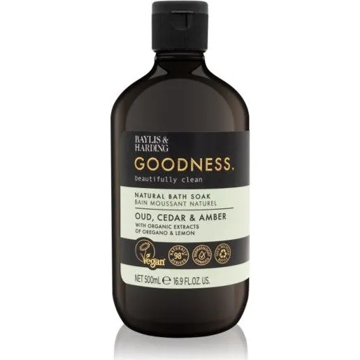 Baylis & Harding Goodness Oud, Cedar & Amber Body Wash 500 ml