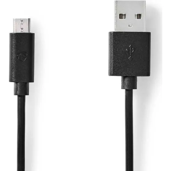 Goobay USB-A til Micro USB 1,0 m – sort (oplading & data)