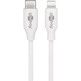 Goobay Lightning til USB-C opladnings- og datakabel, 2 m, hvid