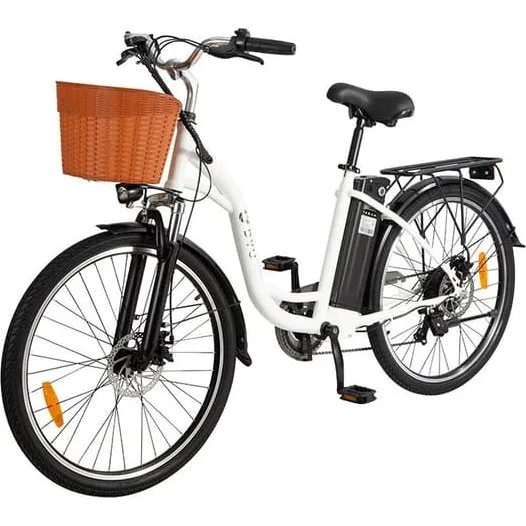 DYU C6 Urban Elcykel - 26" 36V 12,5Ah - Op til 70 km rækkevidde