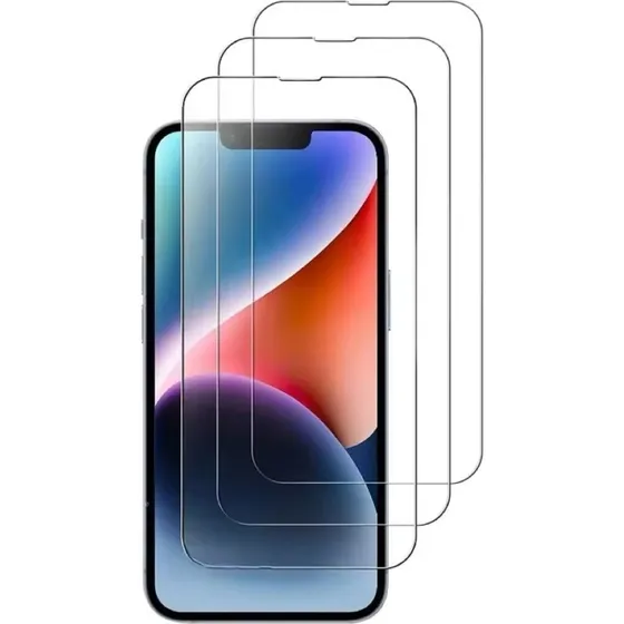 3-Pack Skærmbeskytter i hærdet glas til iPhone 13/13 Pro