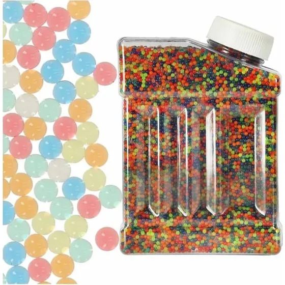 Hydrogelkugler til planter & dekoration, flerfarvede, 250 g