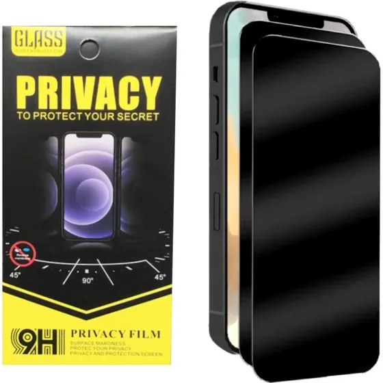 2 stk. iPhone 16 Pro Privacy Screen Protector