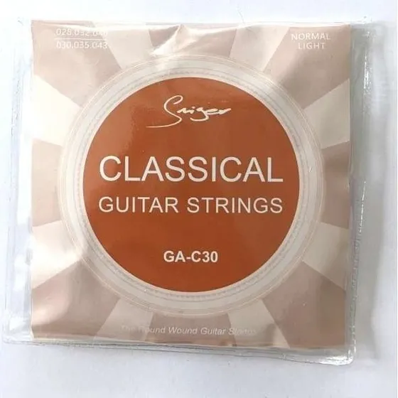 GA-C30 Nylonstrenge - Komplet sæt til guitar