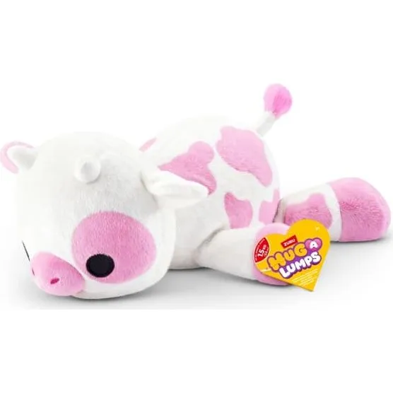 Zuru Hug A Lumps Clover Cow - Medium Vægtet Bamse