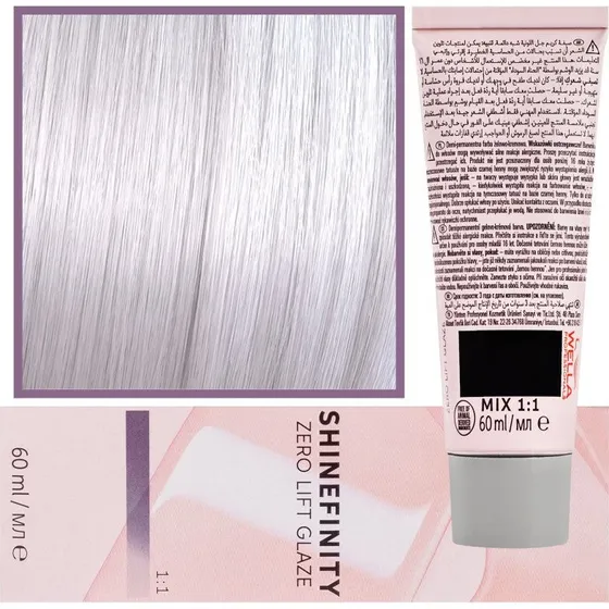 Wella Shinefinity Zero Lift Glaze 09/81 | Meget lys perleaskeblond 60ml
