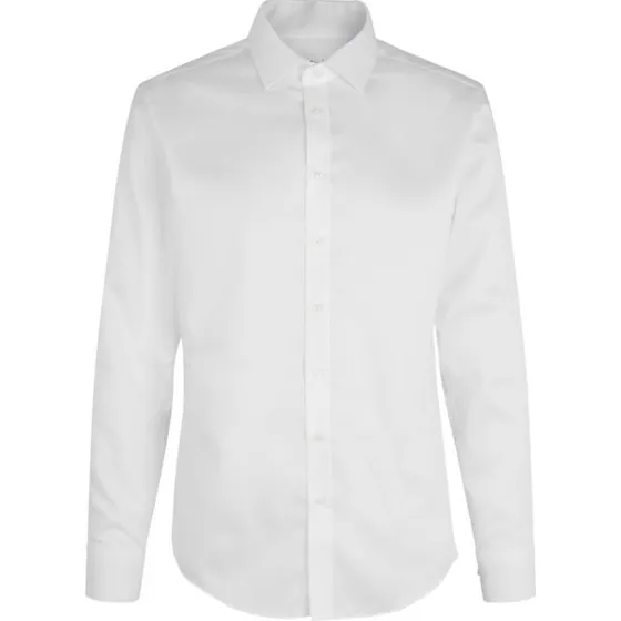 Seven Seas Skjorte Slim Fit - Hvid - 38/S