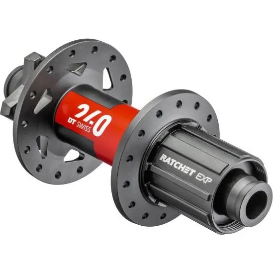 DT Swiss 240 bagnav 32G O12/148 mm 6-huls – sort