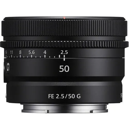 Sony FE 50mm F2.5 G - kompakt 50mm prime