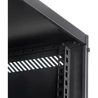 TOTEN WS.3306.9001 6U Vægmonterbart 10" Rackskab - Sort