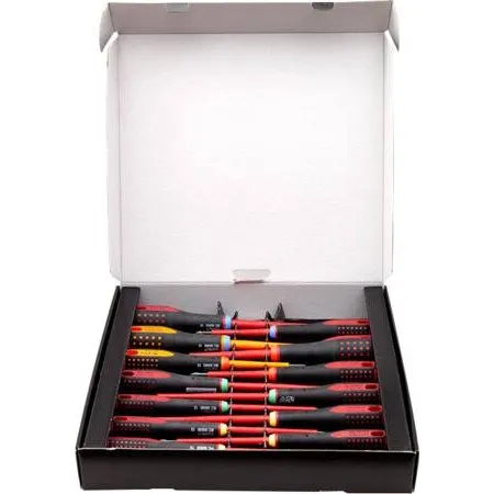 Bahco BE-98765 ERGO XXL 1000V 14-delers skruetrækkersæt