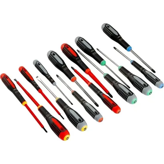 Bahco ERGO skruetrækkersæt BE-9877, 15 dele