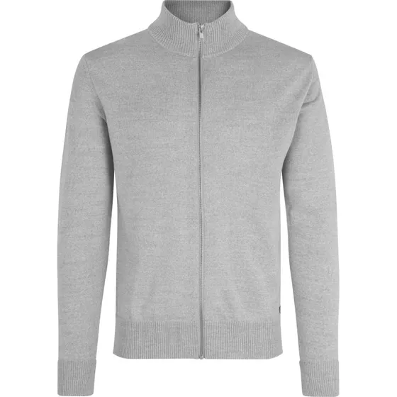 ID SEVEN SEAS Cardigan S660 - Lys Grå Melange - Str. S