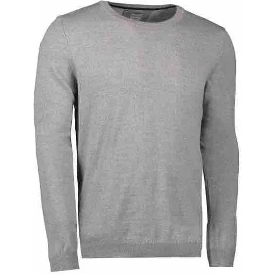 Seven Seas The Knit S650 Pullover - Lys grå melange - 3XL