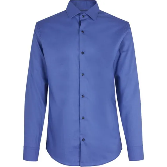 Seven Seas Slim Fit Skjorte - French Blue - 39/40-M