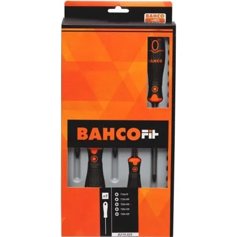 BAHCO Fit skruetrækkersæt 5-pak Torx