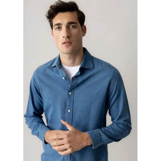 MMGMarco Oxford Indigo Skjorte