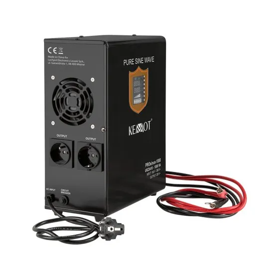 KEMOT PROsinus-1000 UPS Nødstrømforsyning 12V 230V 700W