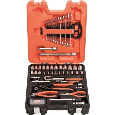 Bahco S81MIX topnøglesæt 1/4"+1/2" 81 dele 5–24 mm