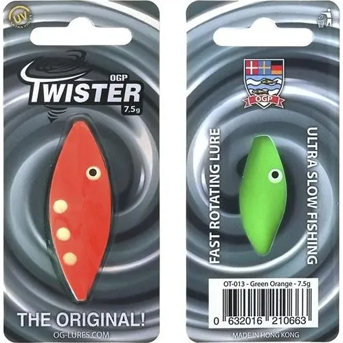 OG Paint Twister Gennemløber - Green/Orange 7,5g